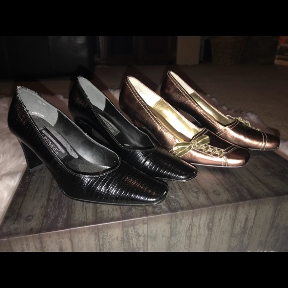 LOT J. Renee & Franco Sarto heels Sz 6.5 EUC